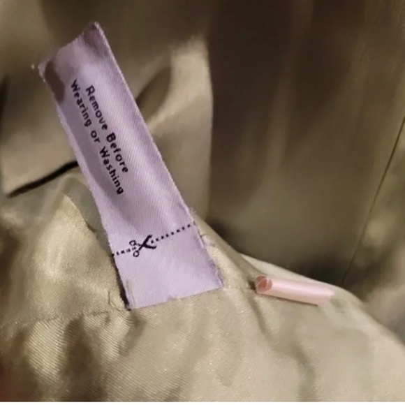 J. Crew wool pea coat. button up, fully lined, size 10 - Picture 4 of 5